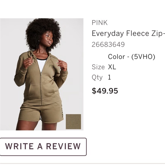 VS Jacket/Leggings set XL - Picture 2 of 4